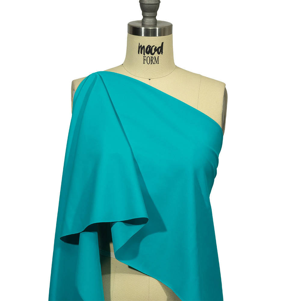 Recycled Swimwear Tricot, UV Protective - Aqua Green - Santorini Plus Collection - Joann Fabrics