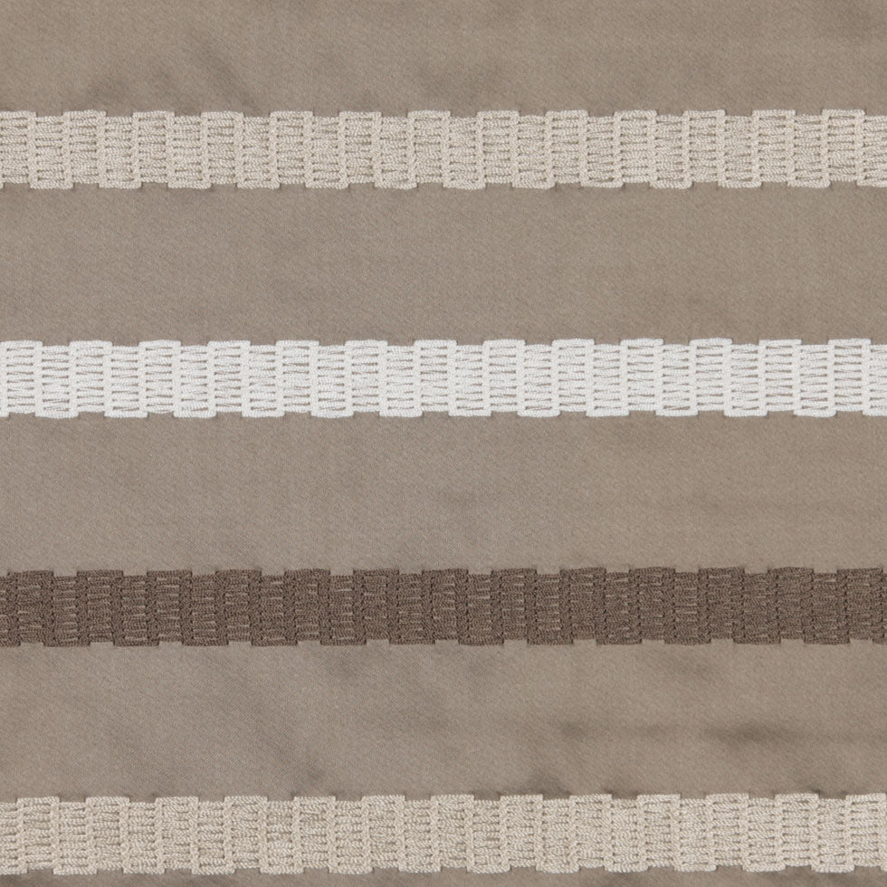 Latte/Beige Stripes Embroidery Stripe - Joann Fabrics