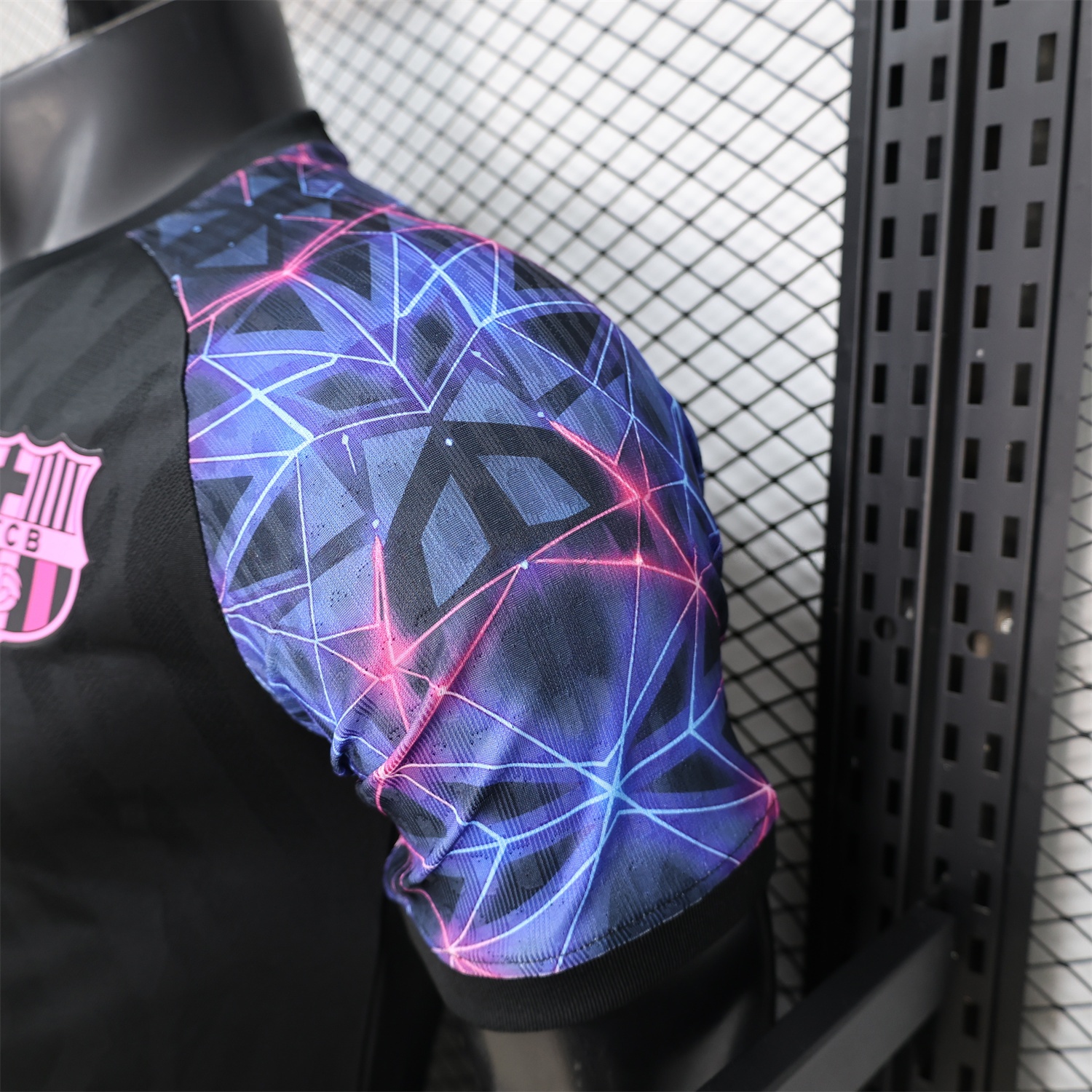 Barcelona 25-26 Black With Pink Special White Jersey - Player Version - UnitedFutballJersey