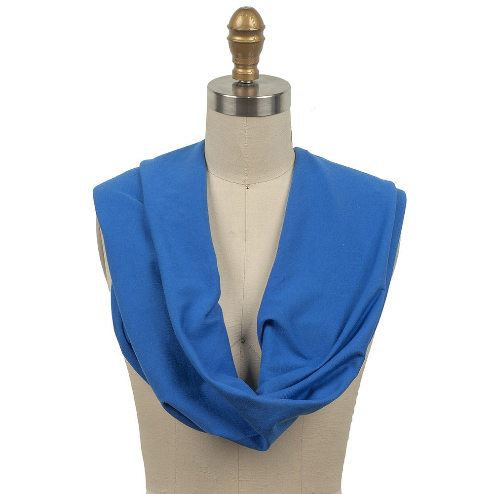 Dazzling Blue Tubular Cotton Jersey - Joann Fabrics