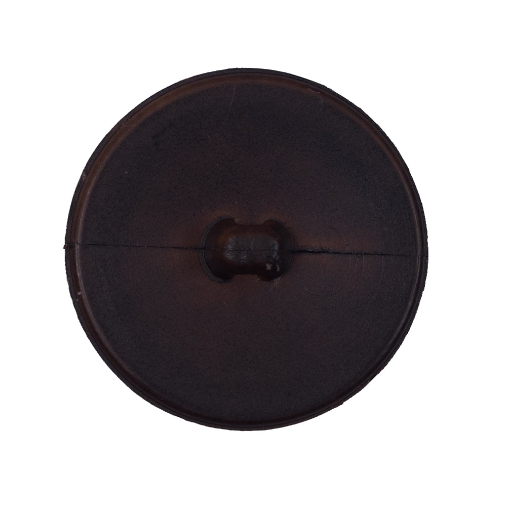 Brown Etched Plastic Shank Back Button - 44L/28mm - Joann Fabrics