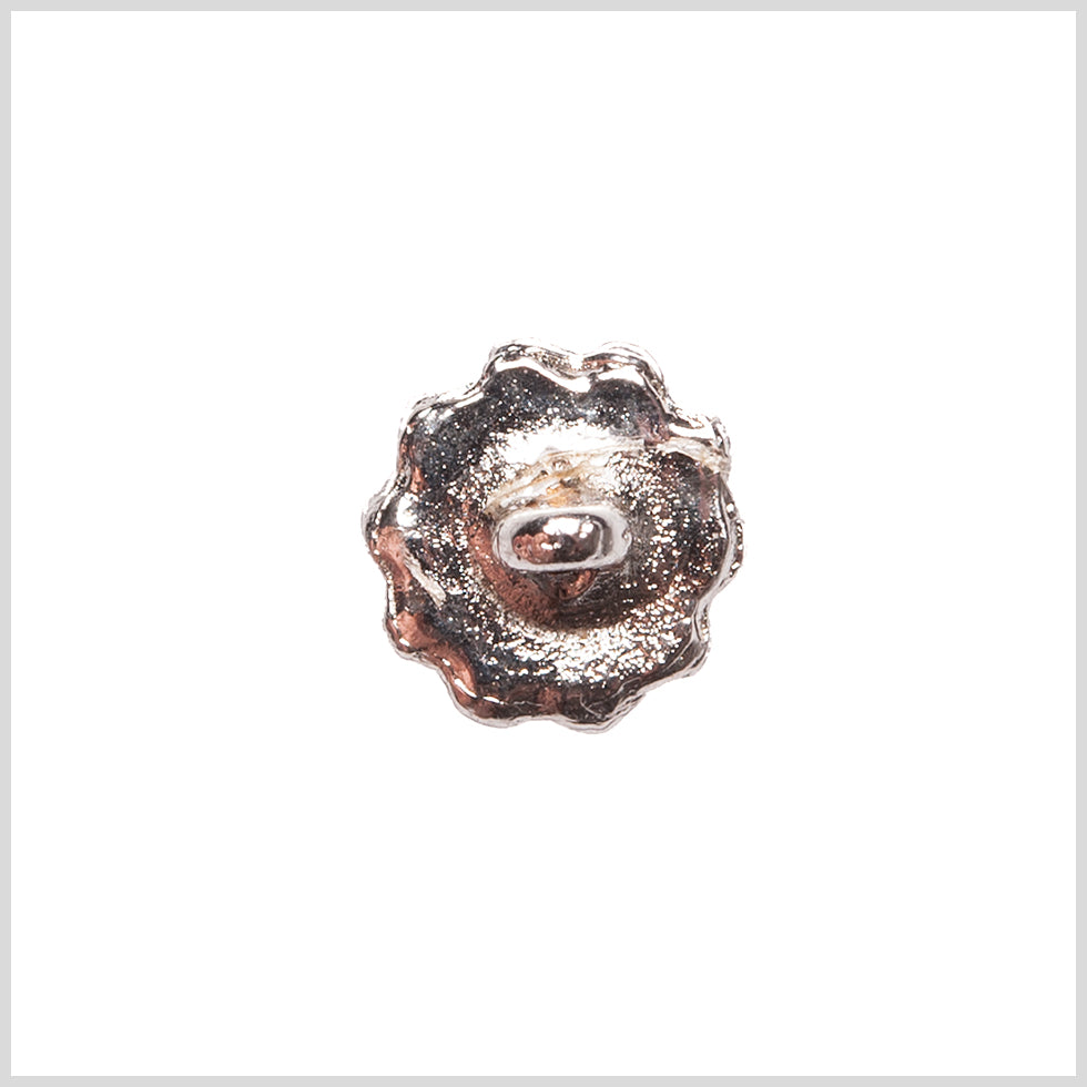 Silver/Clear Rhinestoned Metal Shank Back Button - 22L/14mm - Joann Fabrics