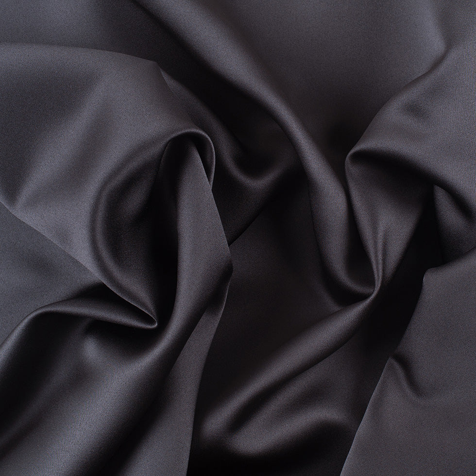 Polyester Satin - Charcoal Gray - Reverie Collection - Joann Fabrics