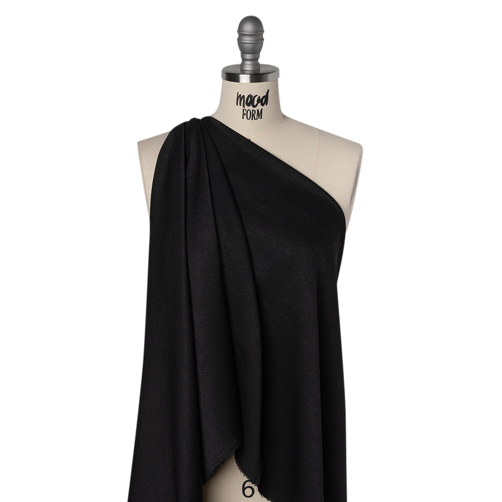 Polyester Crepe Back Satin - Black - Joann Fabrics