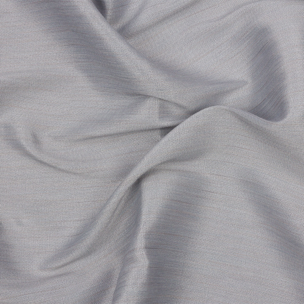 Recycled Polyester Bengaline - Silver Striations - British Imported - Joann Fabrics