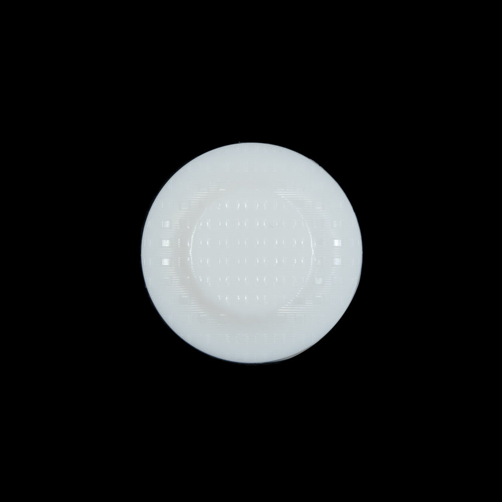 Italian White Shank Back Button - 30L/19mm - Joann Fabrics