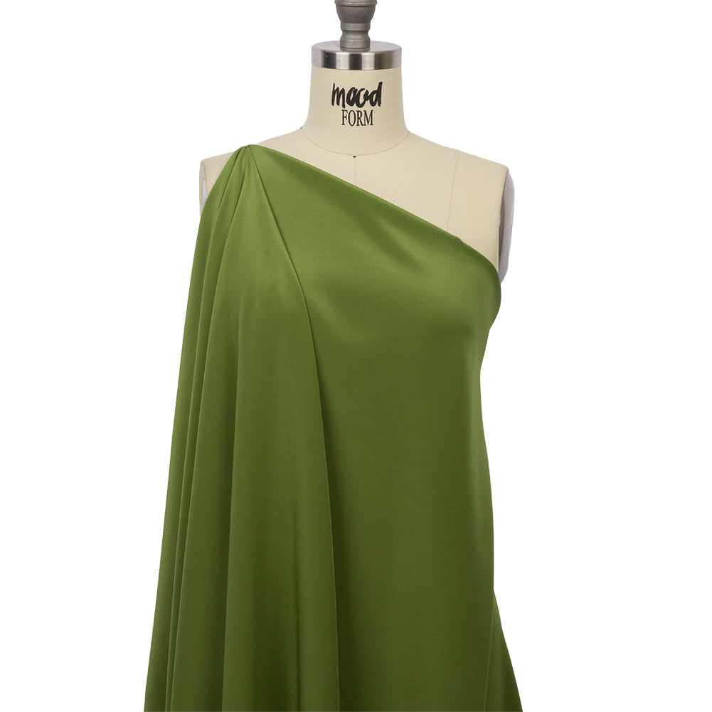 Silk Crepe de Chine - Pesto Green - Premium Collection - Joann Fabrics