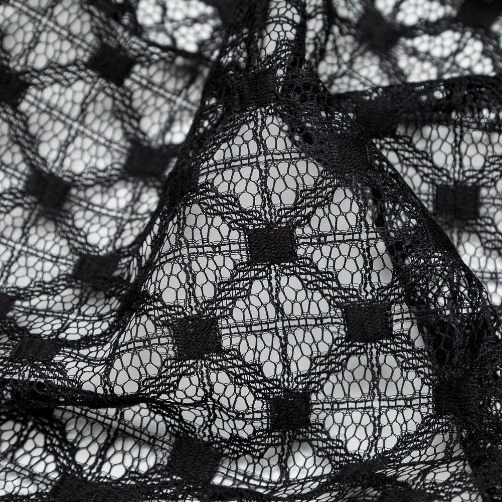 Milly Black Diamond Polyester Lace - Joann Fabrics