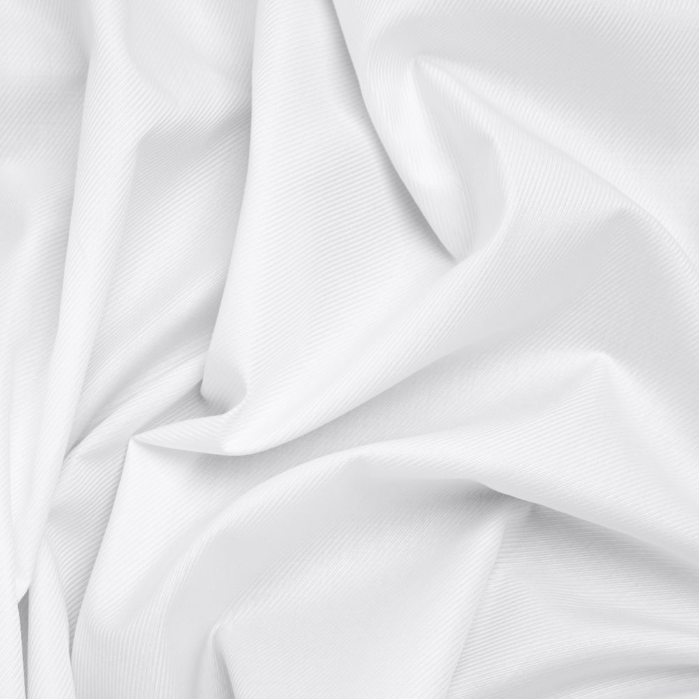 Cotton Twill Shirting - Bright White - Deadstock - Joann Fabrics