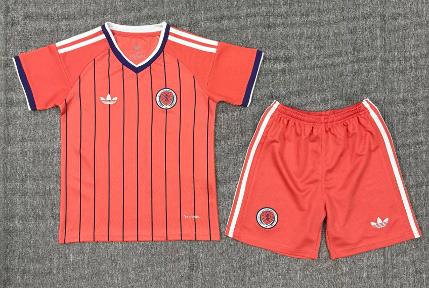 2026 Scotland National Team Away Football Shirt 1:1 Thai Quality Kids Size