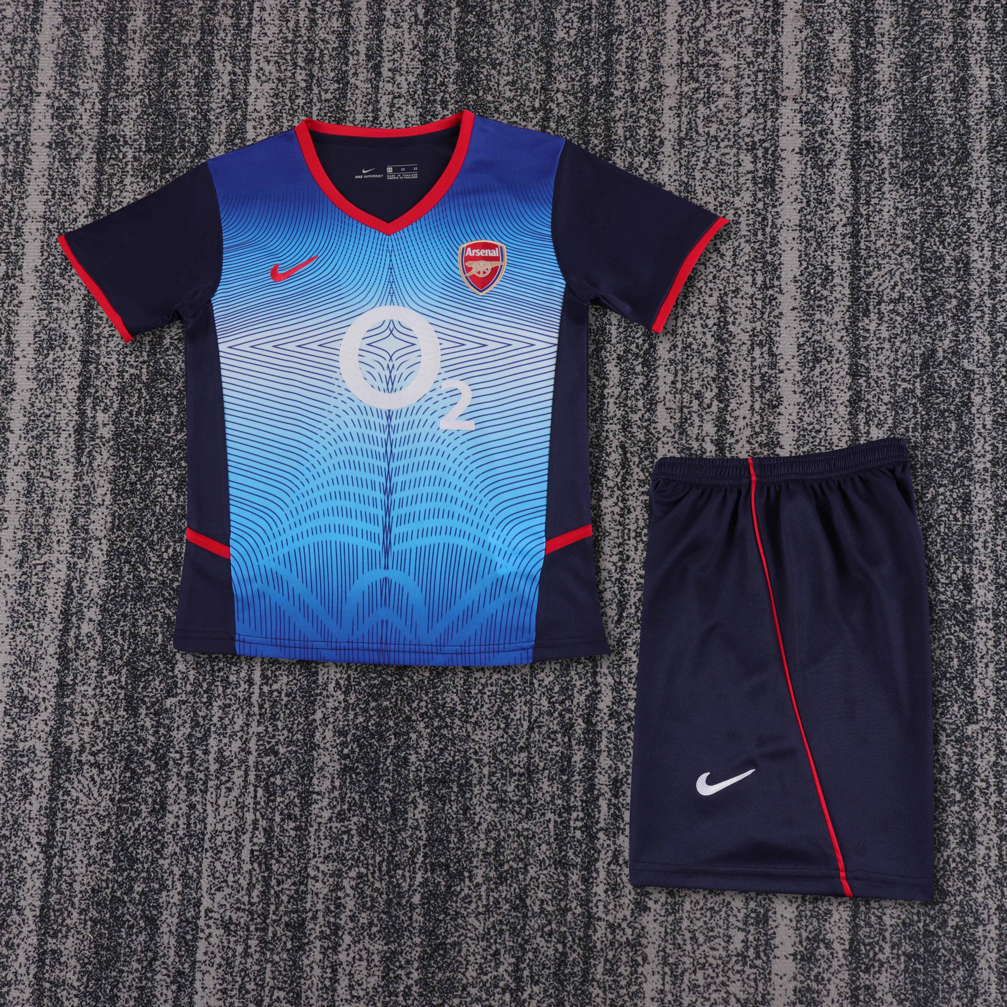 2002-2004 Retro Arsenal Away Football Shirt 1:1 Thai Quality Kids Size