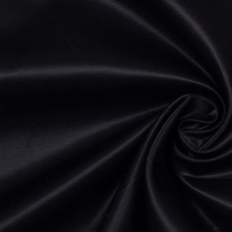 Caviar Black Satin Viscose - Joann Fabrics