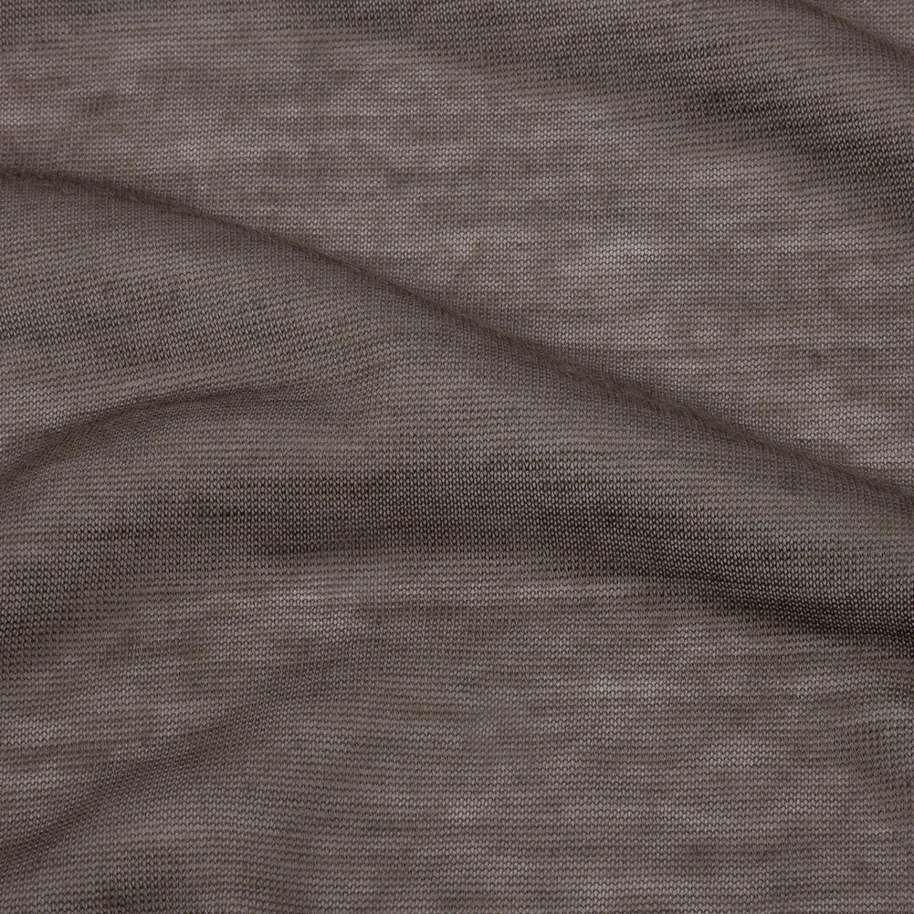 Famous Designer Taupe Featherweight Viscose and Cotton Jersey - Joann Fabrics