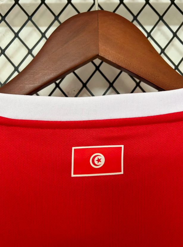 2025 Tunisia National Team Home Football Shirt 1:1 Thai Quality