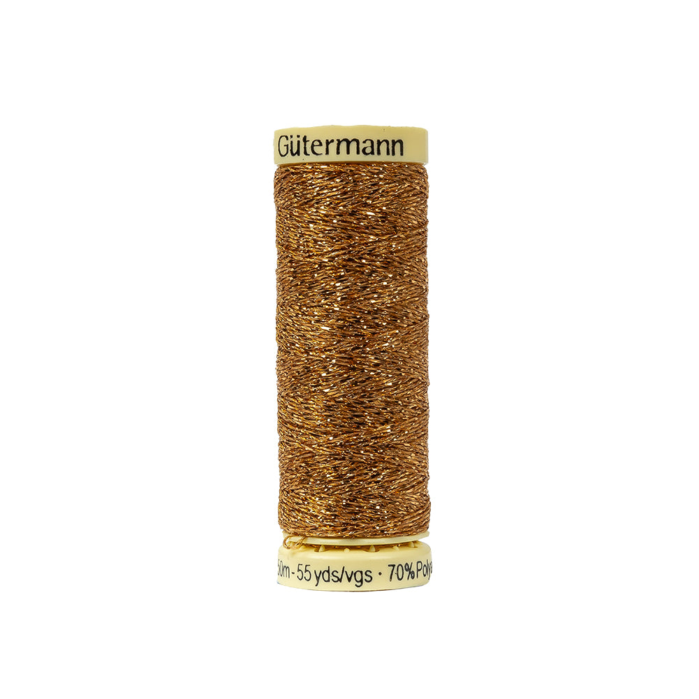 Gutermann Metallic Effect Thread 50m - 036 Copper - Joann Fabrics