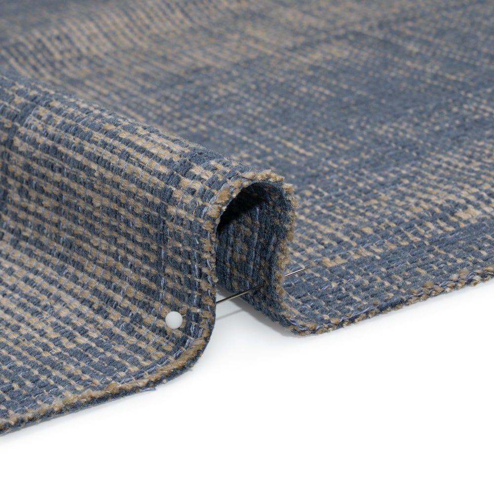 Tweedy Chenille Upholstery Woven - Sapphire - Hartsmere Collection - Joann Fabrics