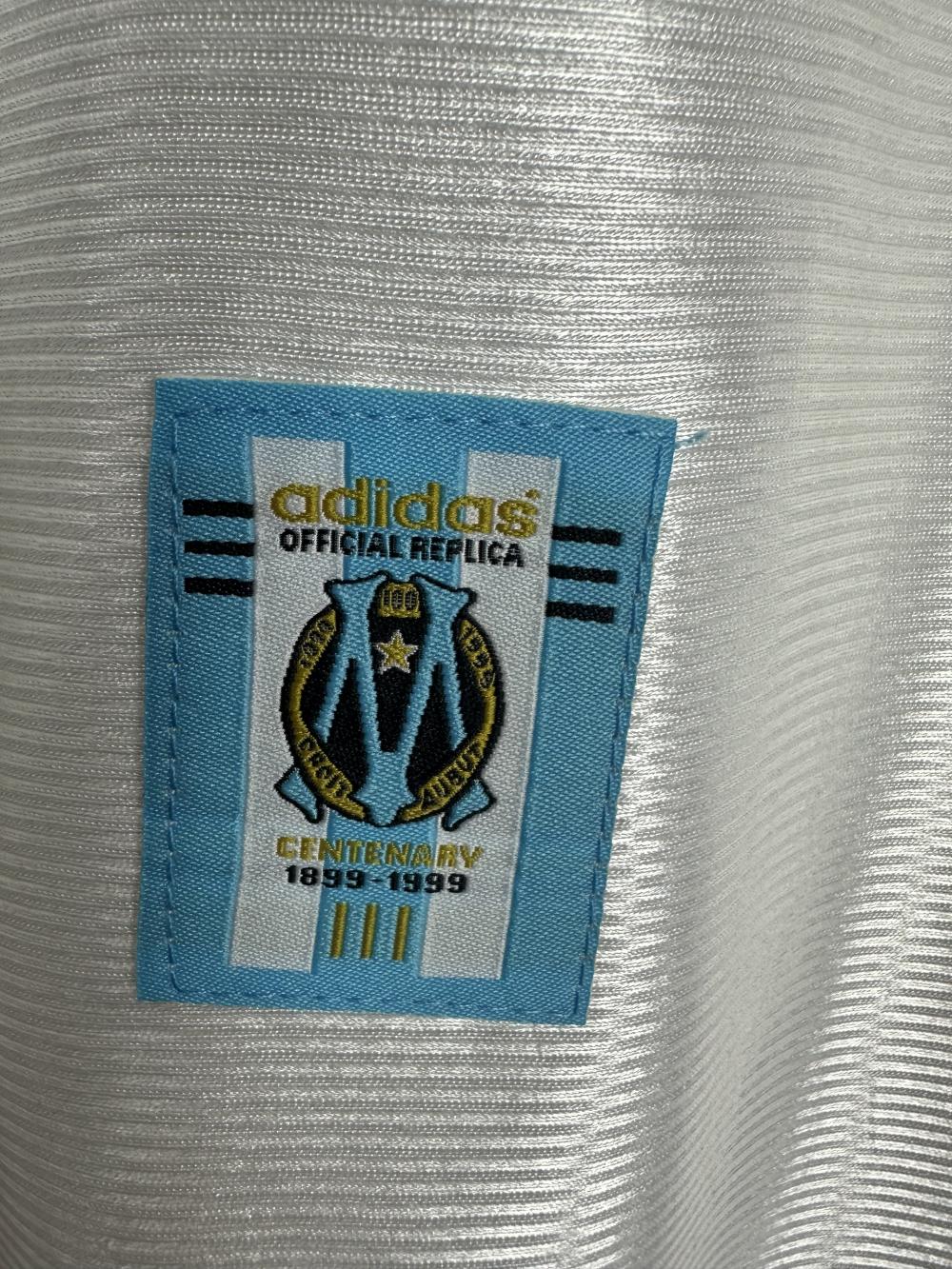 1998-1999 Retro Olympique de Marseille Home Football Jersey 1:1 Thai Quality
