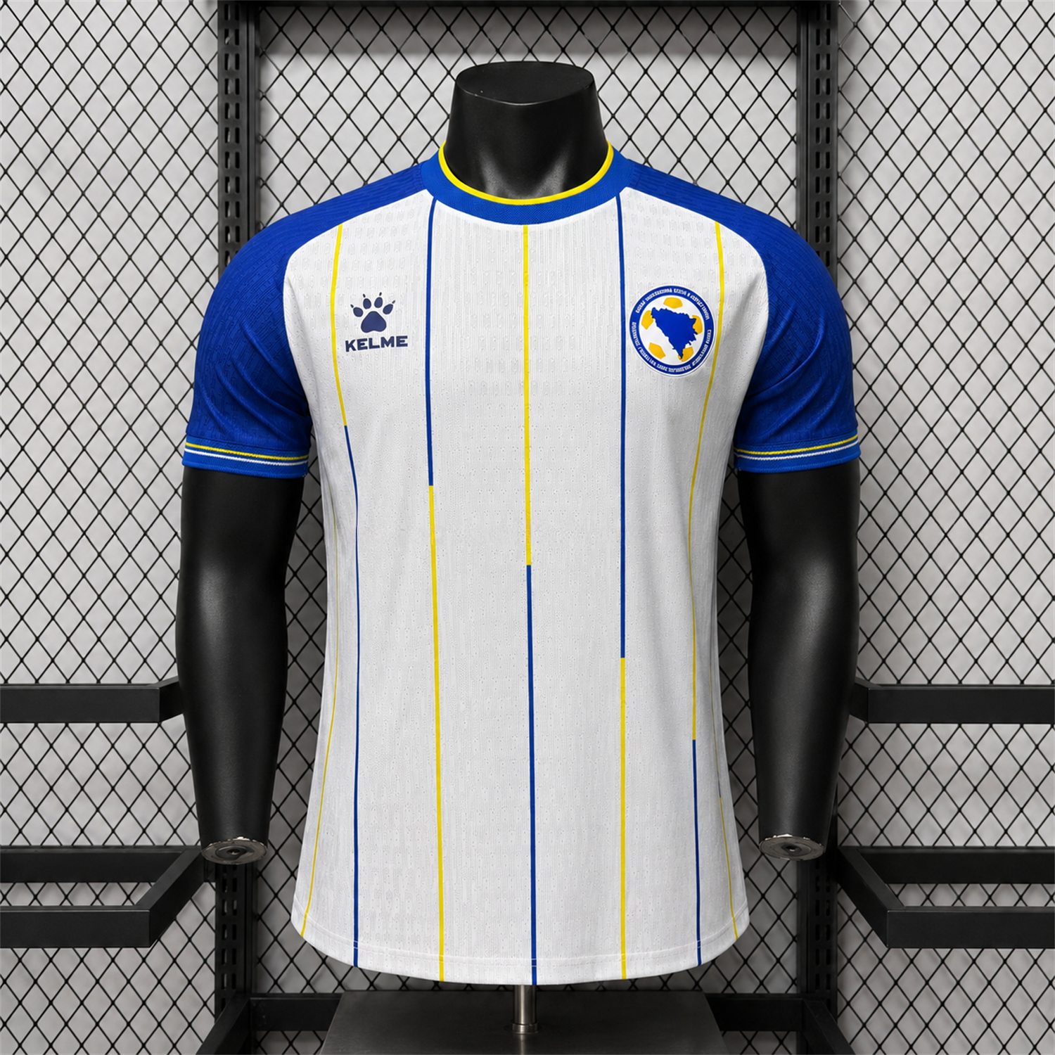 Bosnia and Herzegovina 2026 Away White Jersey - Player Version - UnitedFutballJersey