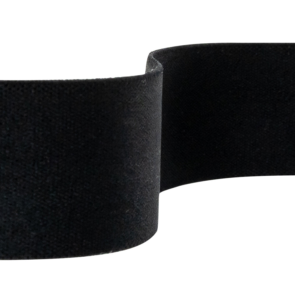 Italian Black Elastic Trim - 1