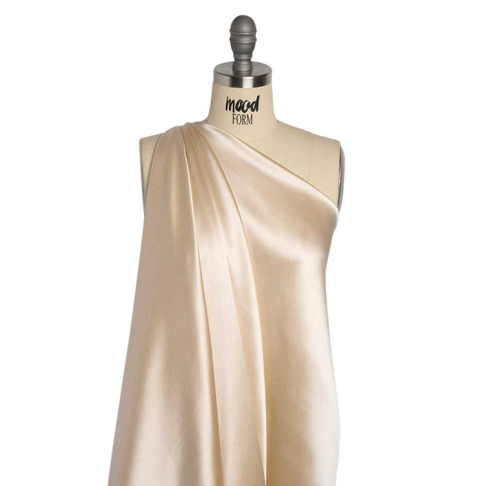 Silk Crepe Back Satin - Tapioca - Premium Collection - Joann Fabrics