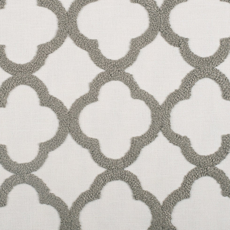Shadow/White Classical Embroidered Linen-Like Polyester - Joann Fabrics