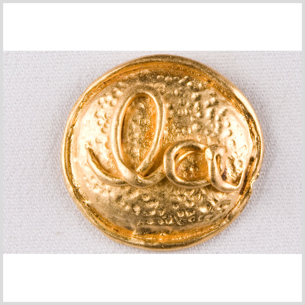 Gold Metal Coat Button - 54L/34mm - Joann Fabrics