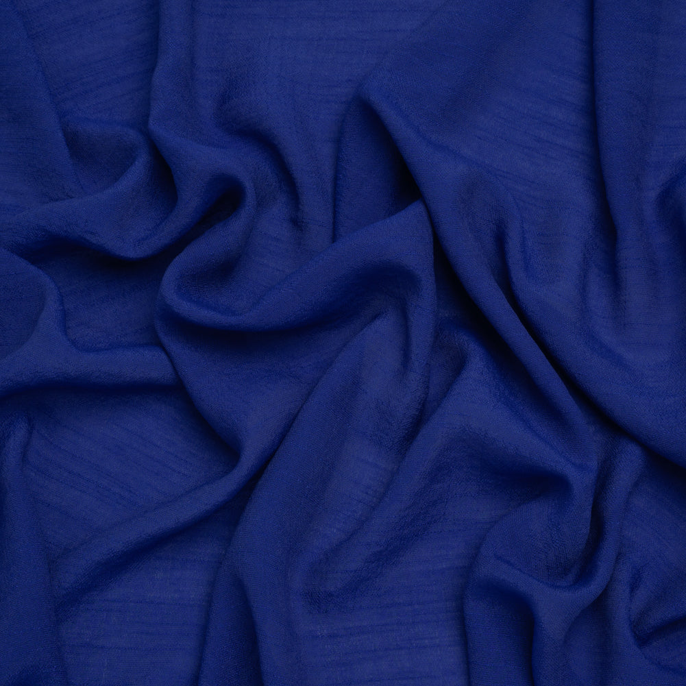Textured Gauzy Polyester and Rayon Woven - Surf Blue - Designer Deadstock - Joann Fabrics