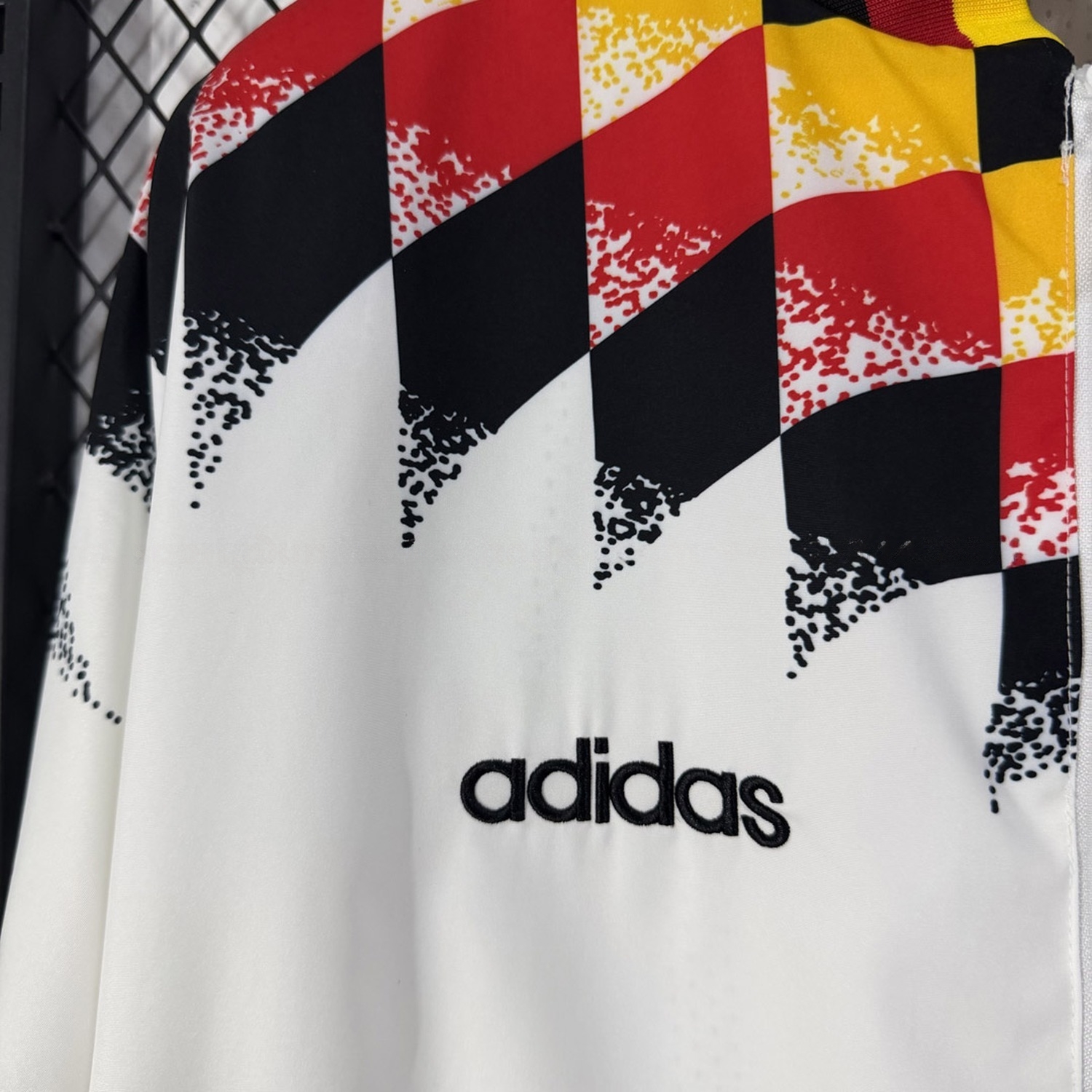 Retro Germany 1994 Windbreaker Jacket - White - UnitedFutballJersey