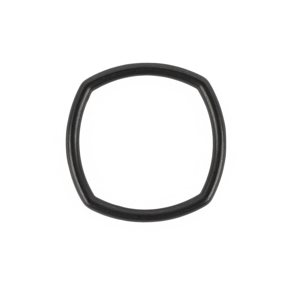 Carbon Rounded Square Metal Ring - 25mm - Joann Fabrics