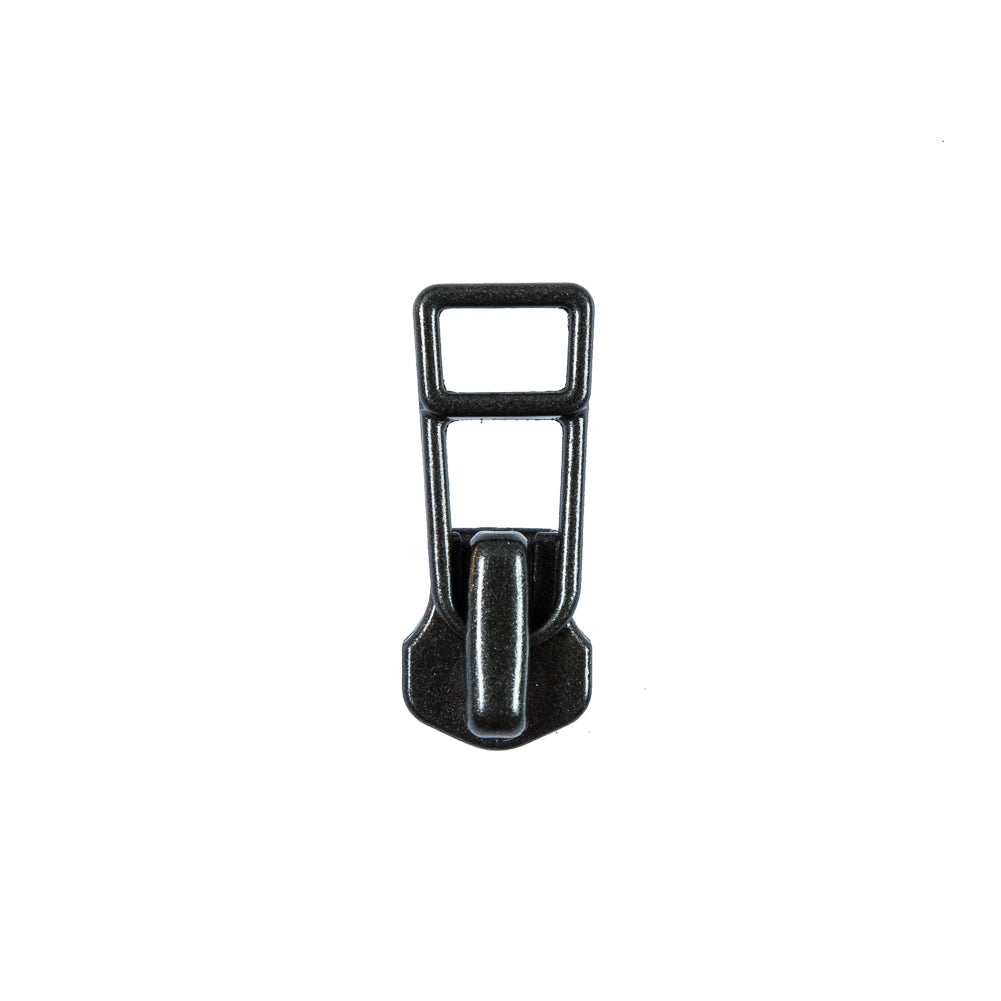 YKK Gunmetal Open Trapezoid Metal Zipper Pull - #5 - Joann Fabrics