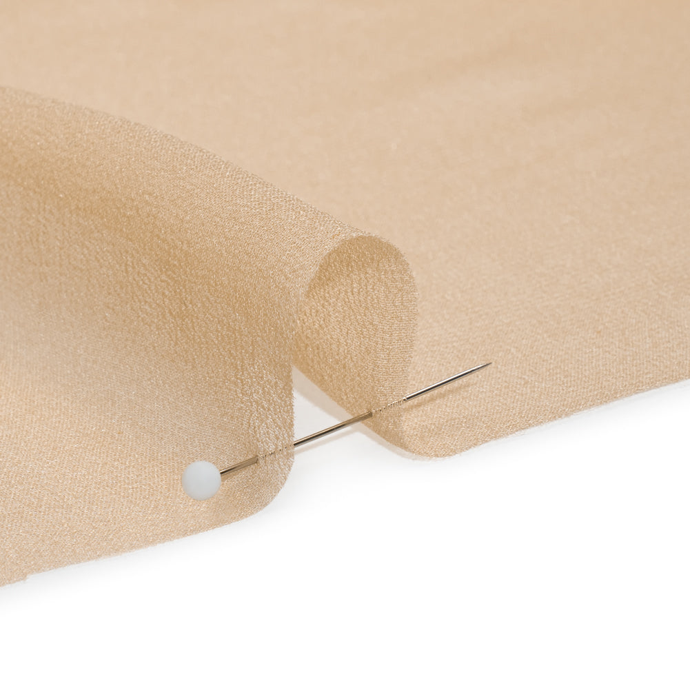 Famous Australian Designer Beige Silk Georgette - Joann Fabrics