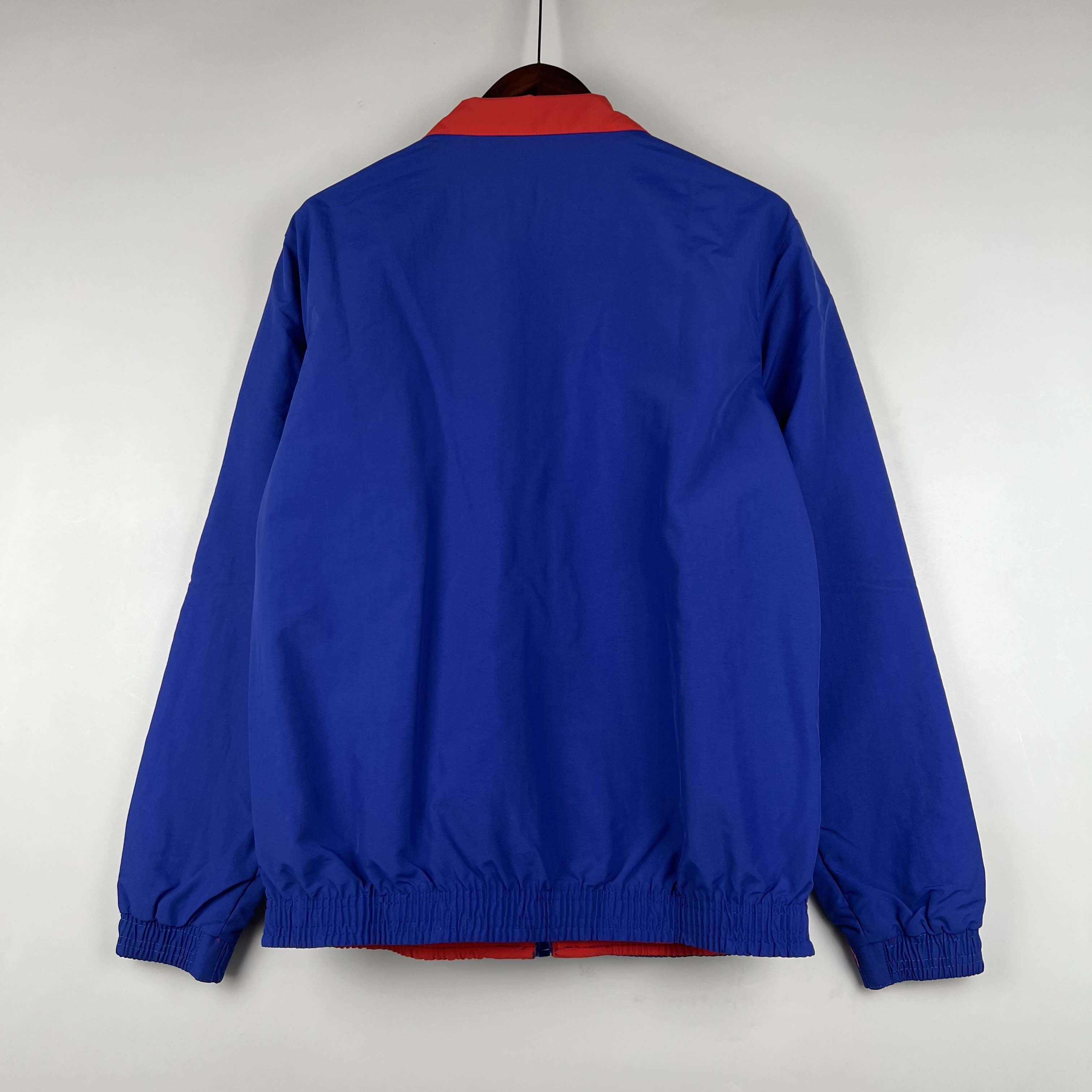 2023/2024 Tigres Reversible Windbreaker(Blue-red)Soccer Jersey 1:1 Thai Quality