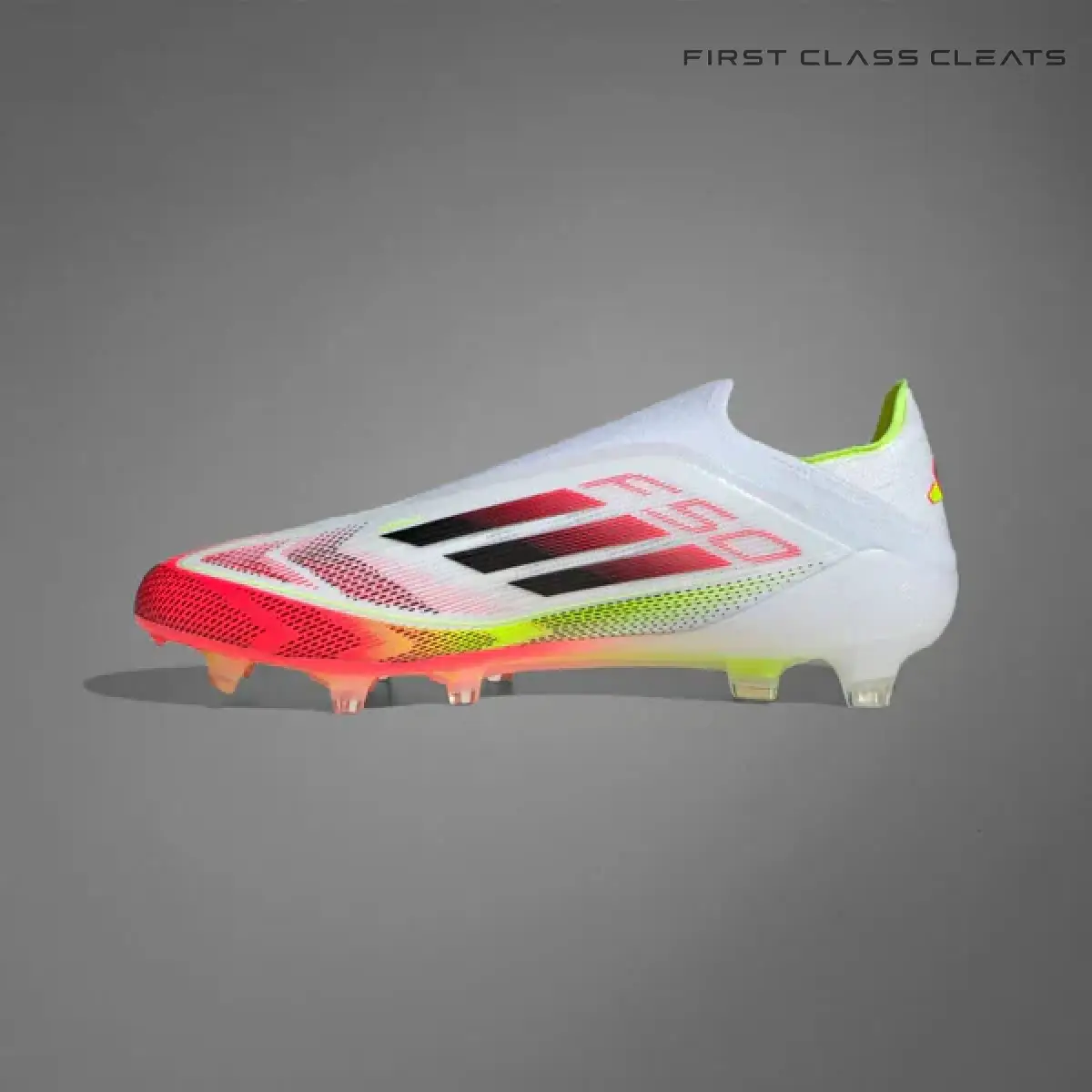 F50 Elite FG Laceless Pure Victory White Boots | US 5–12