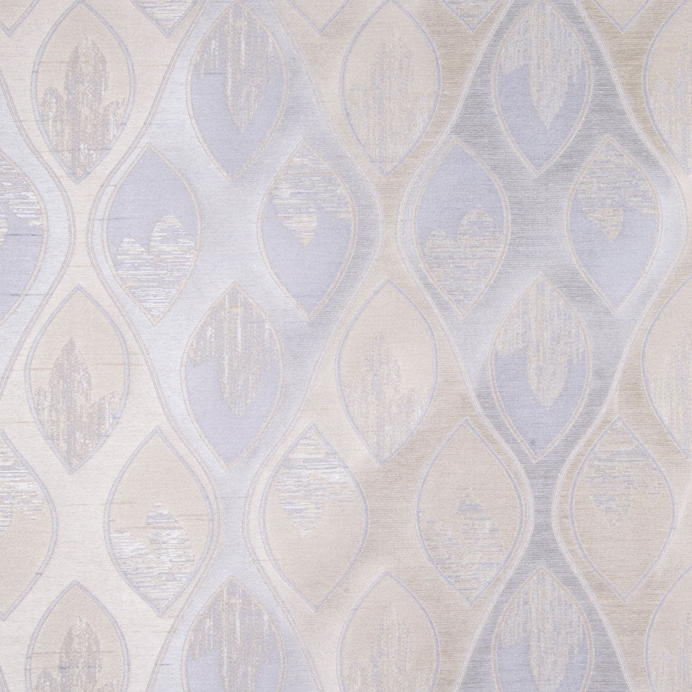 Soft Silver/Ice Blue Geometric Woven - Joann Fabrics