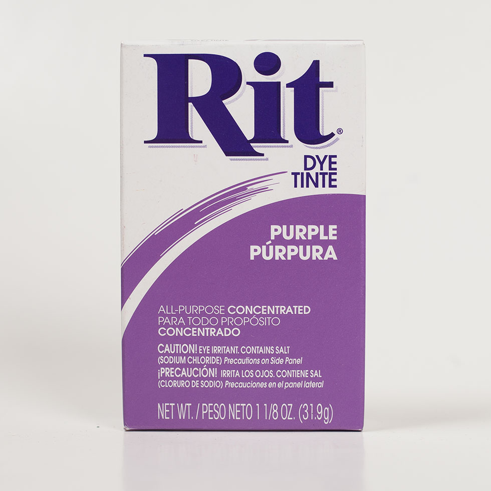 Rit All-Purpose Box Fabric Dye - Purple - 1 1/8oz - Joann Fabrics
