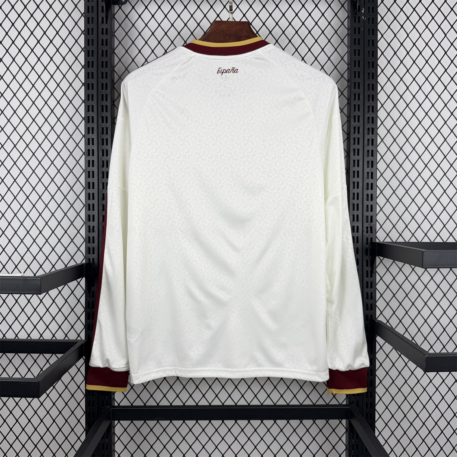 【Two-Crown Star】Spain 2026 Away Long Sleeves Jersey - Fans Version - UnitedFutballJersey