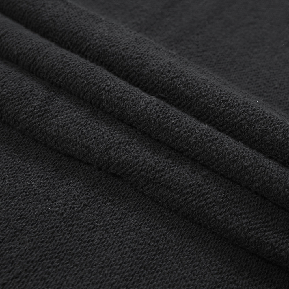 Thick Cotton French Terry - Black - Joann Fabrics