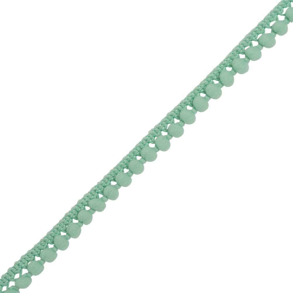 European Seafoam Single Row Mini Pom Pom Trim - Joann Fabrics