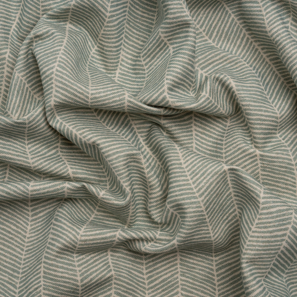 Brushed Cotton and Linen Canvas - Seasalt Painterly Herringbone - British Imported - Joann Fabrics