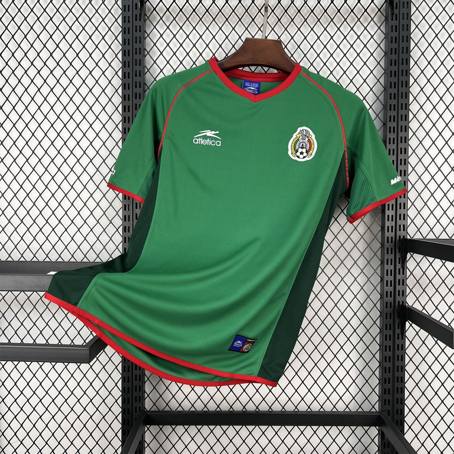 Retro Mexico 2002 Home Jersey - Fans Version - UnitedFutballJersey
