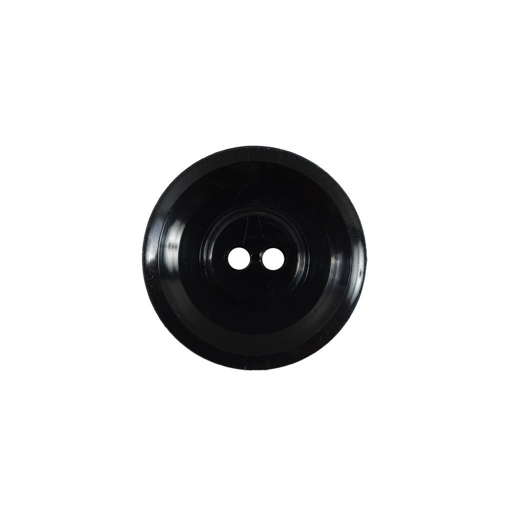 Italian Black and Gray Geometric 2-Hole Button - 32L/20mm - Joann Fabrics