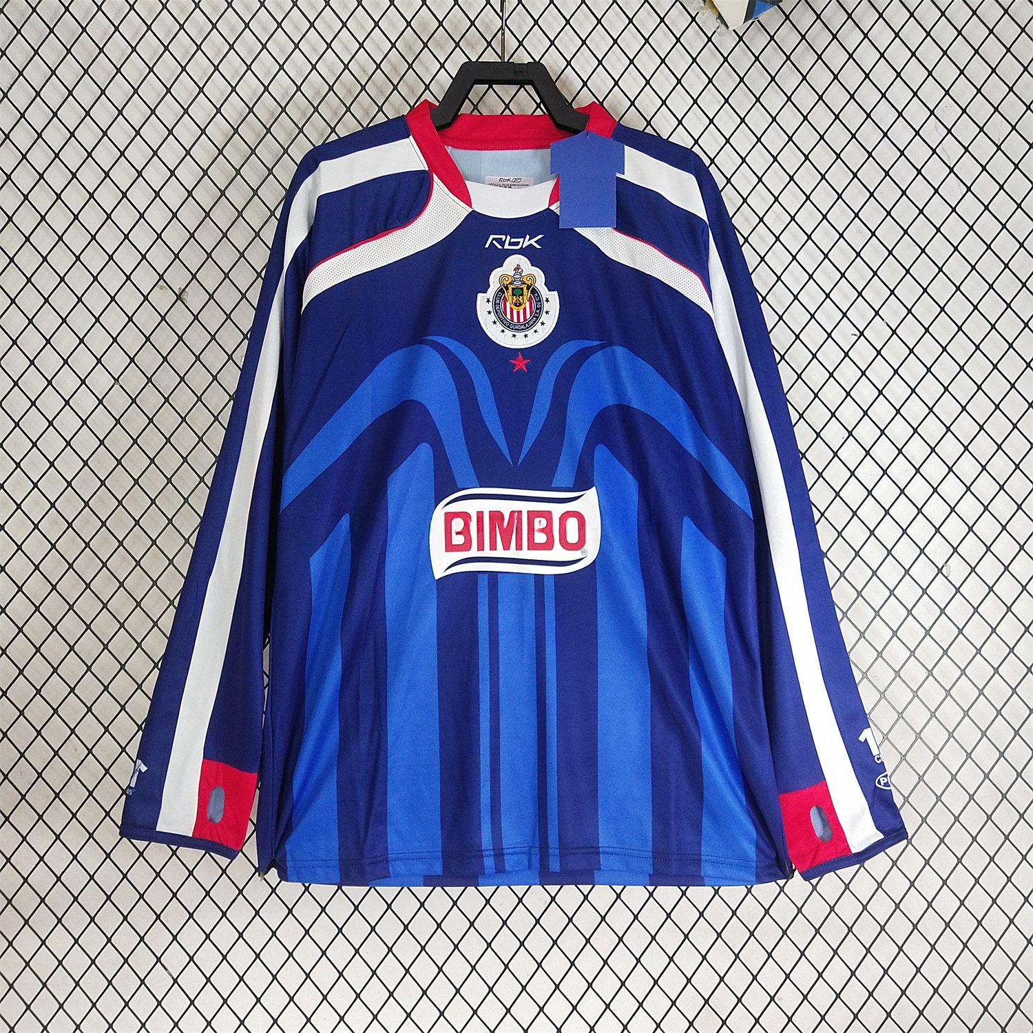 Retro Chivas de Guadalajara 2006-07 Away Long Sleeves Jersey - UnitedFutballJersey
