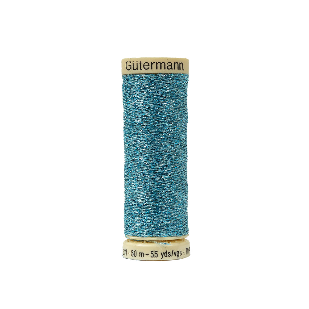 Gutermann Metallic Effect Thread 50m - 143 Iris - Joann Fabrics