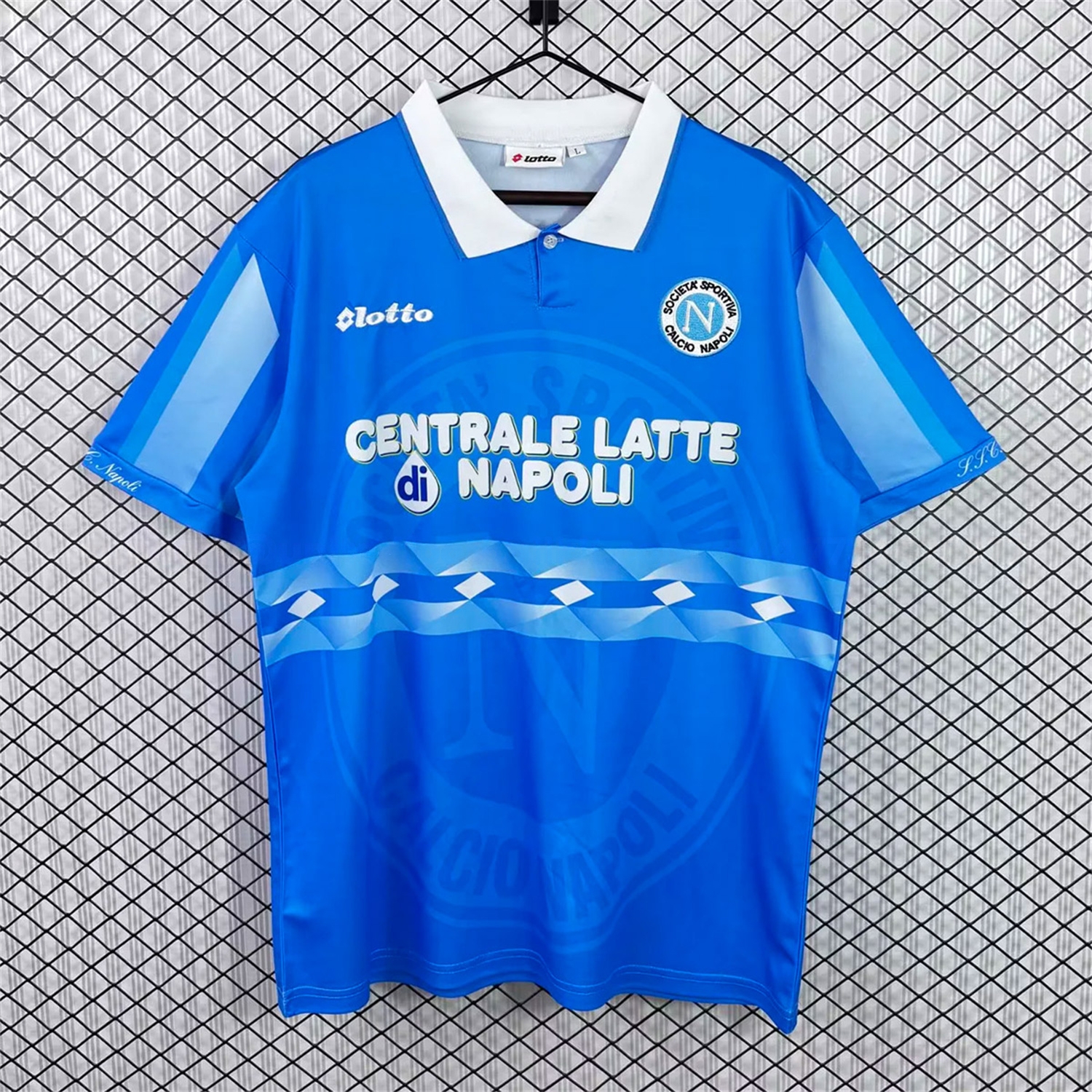 Retro Napoli 1996-97 Home Blue Jersey - UnitedFutballJersey