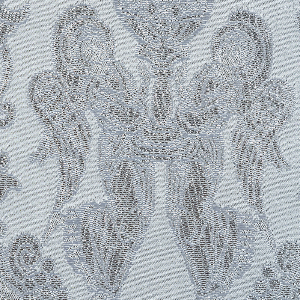 Metallic Silver and White Vestment Jacquard - Joann Fabrics