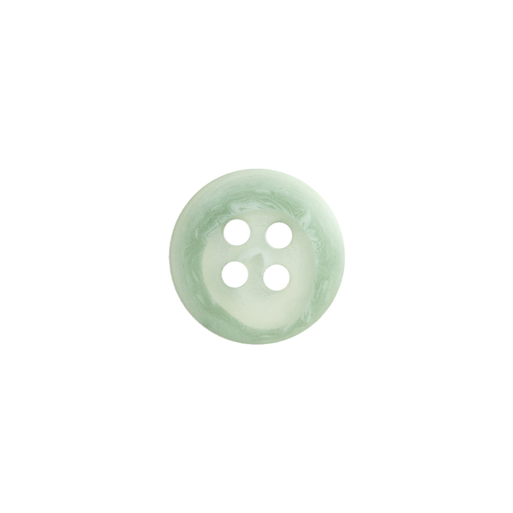 Transparent and Peridot Swirl 4-Hole Low Convex Button - 20L/12.5mm - Joann Fabrics