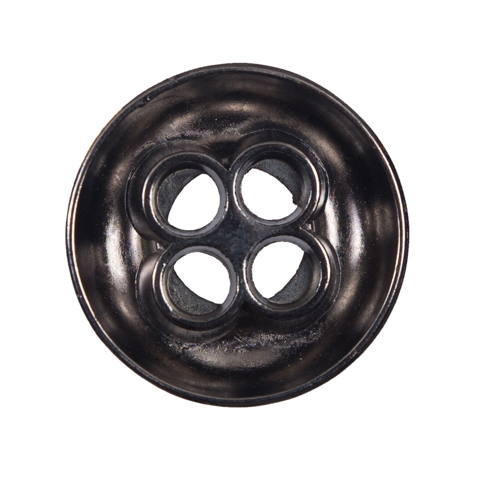Italian Gunmetal 4-Hole Metal Button - 44L/28mm - Joann Fabrics