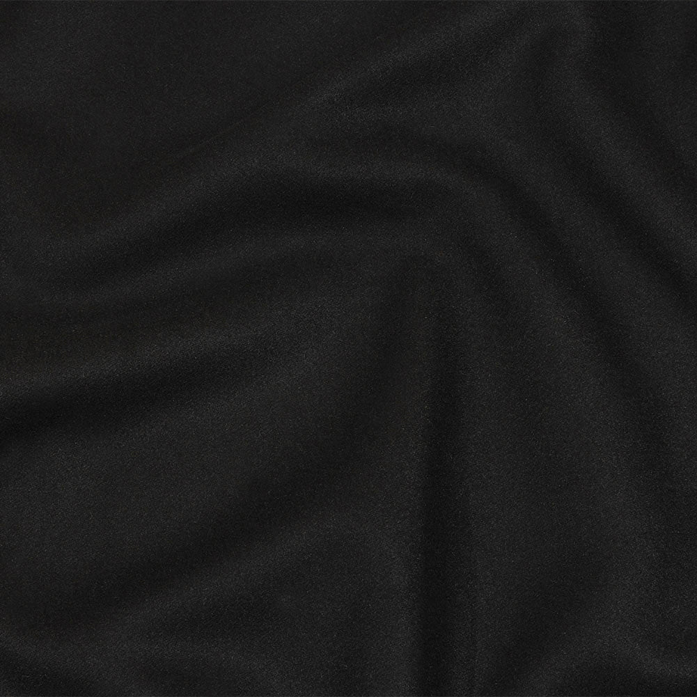 Balenciaga Italian Black Cashmere Double Cloth Twill Coating - Joann Fabrics