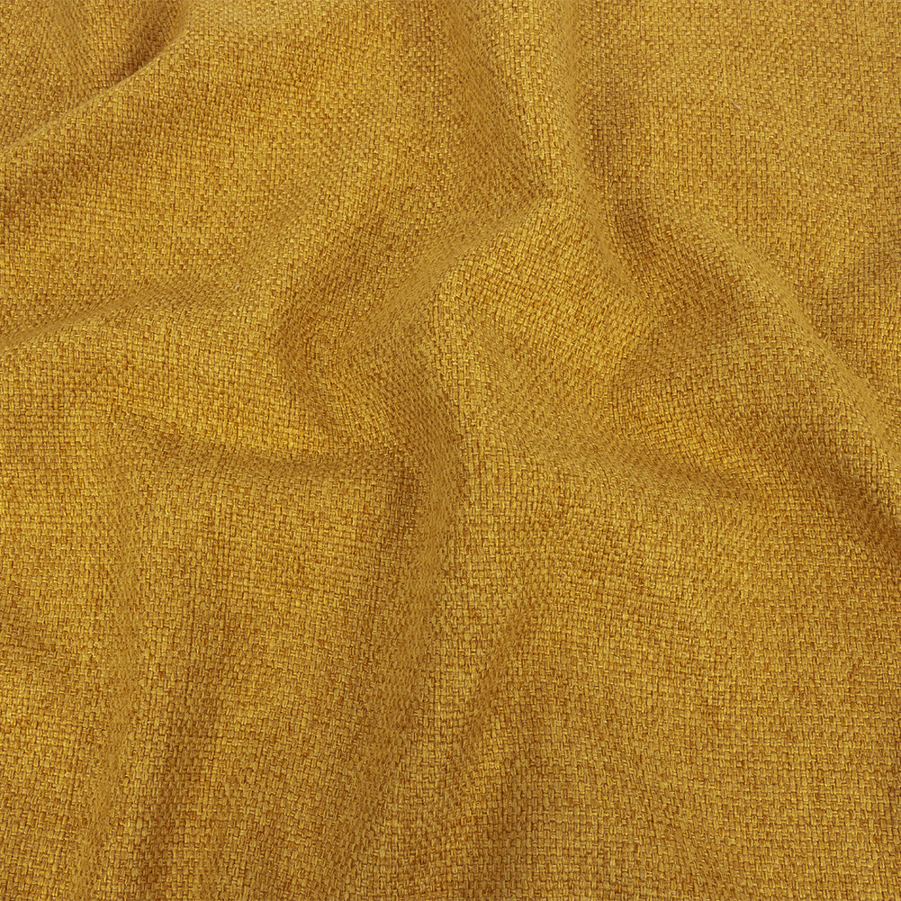 Mustard Basketwoven Polyester and Cotton Home Decor Fabric - Joann Fabrics