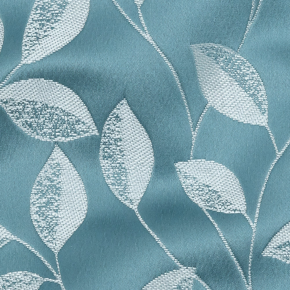Satin-Faced Jacquard - Sky Foliage - British Imported - Joann Fabrics